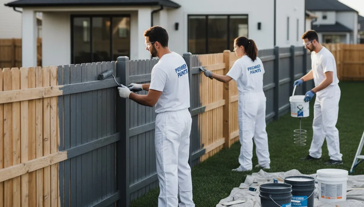 Professional fence painting by expert painters in Dayton, OH for durable, weather-resistant results