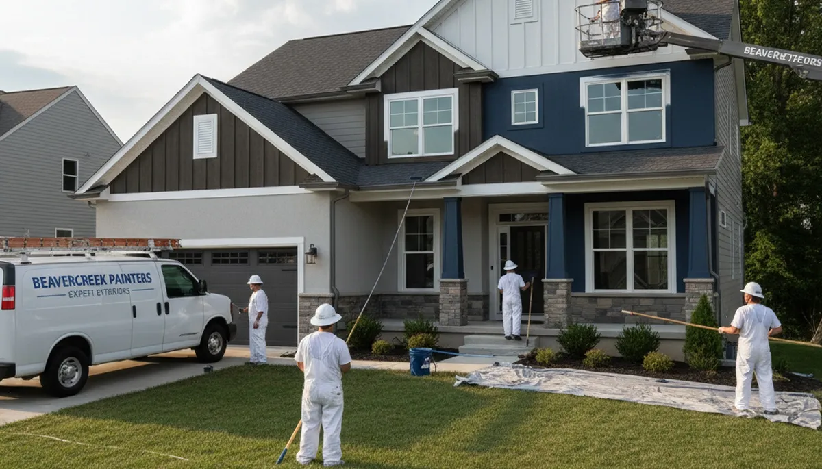 Professional house painting service in Dayton, OH for interior and exterior home projects