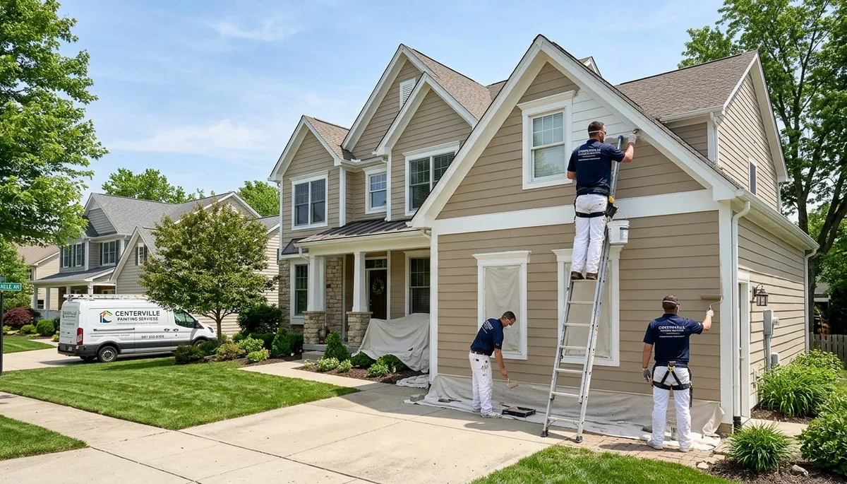 Professional house painting services in Dayton, OH by paintersdaytonoh.com