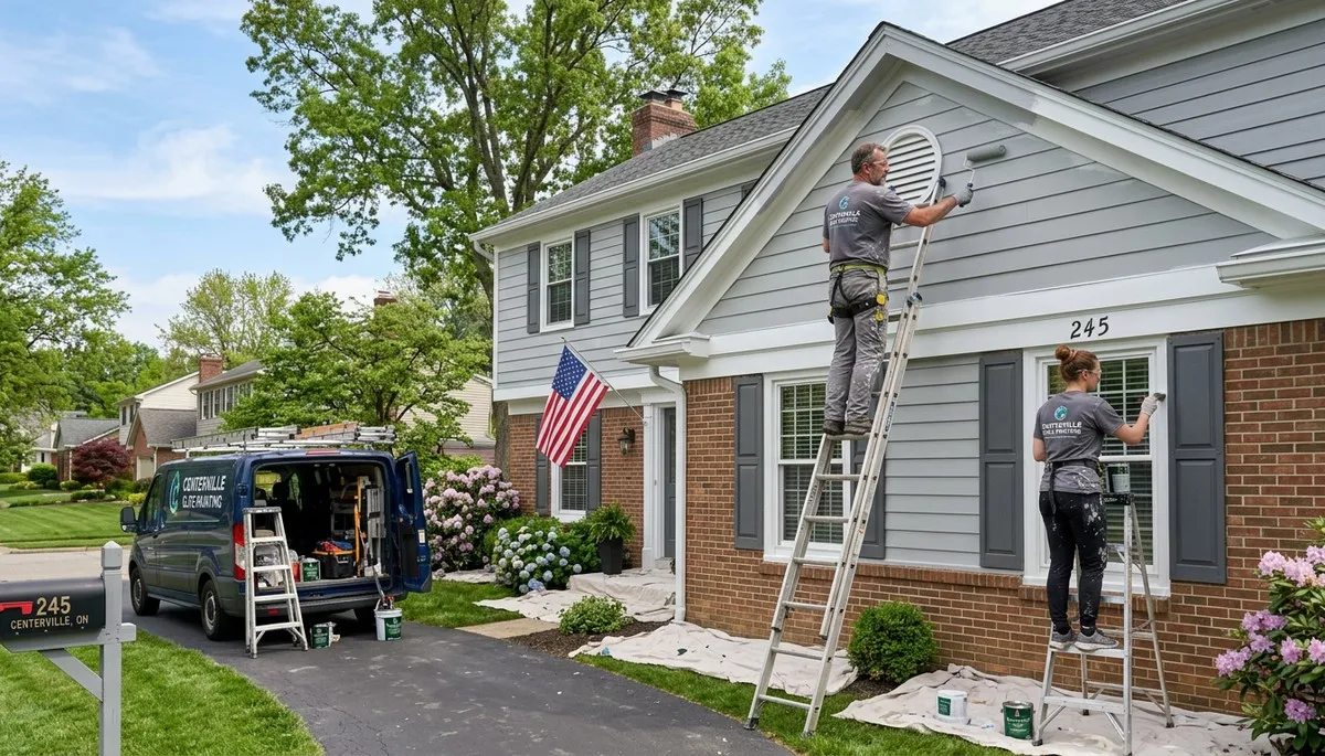 Professional house painters in Dayton OH providing expert residential painting services