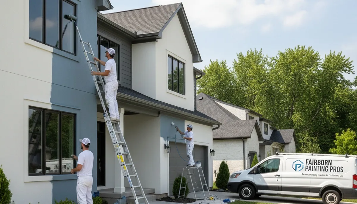 Professional house painters in Dayton OH providing expert residential painting services