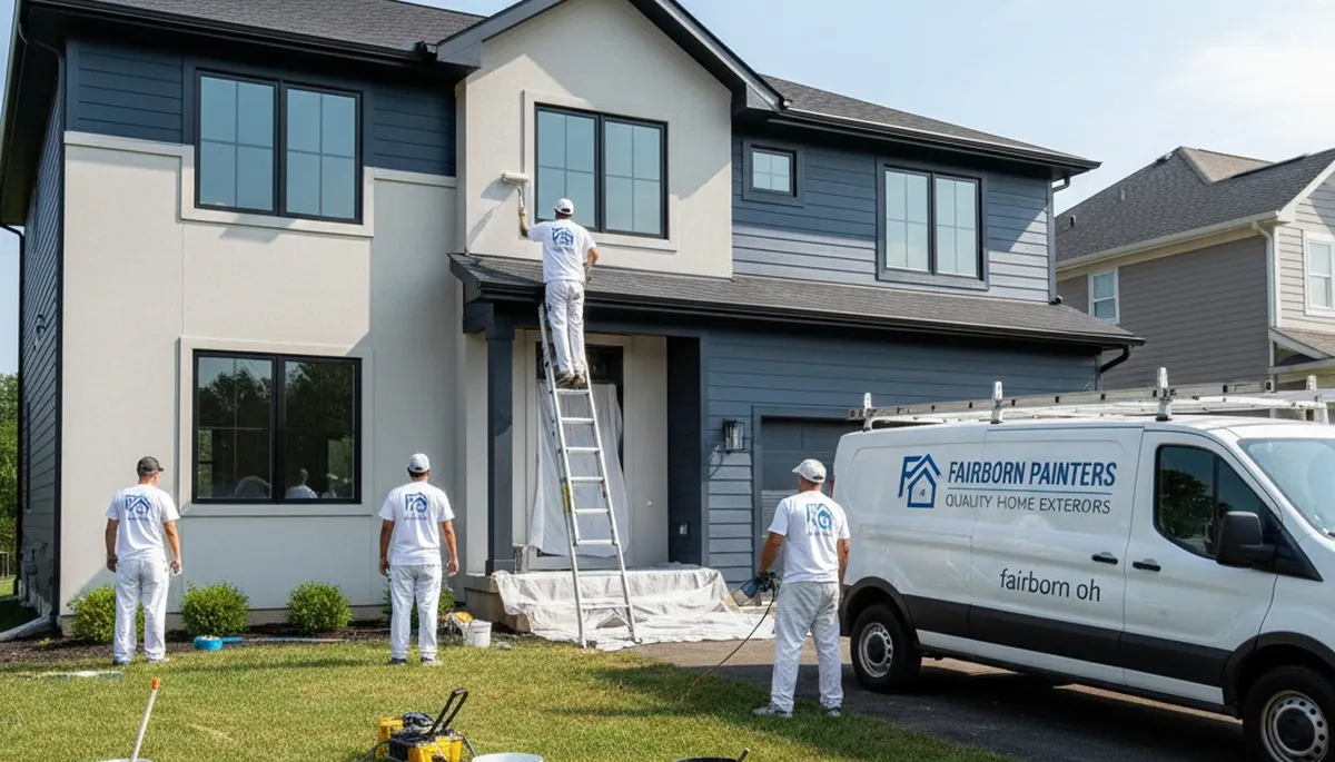 Professional house painters in Dayton OH providing expert exterior and interior painting services