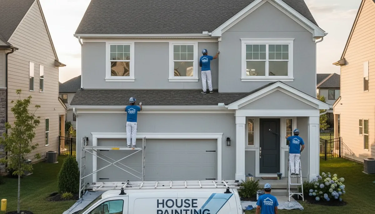 Professional house painting service in Dayton, OH by Painters Dayton OH