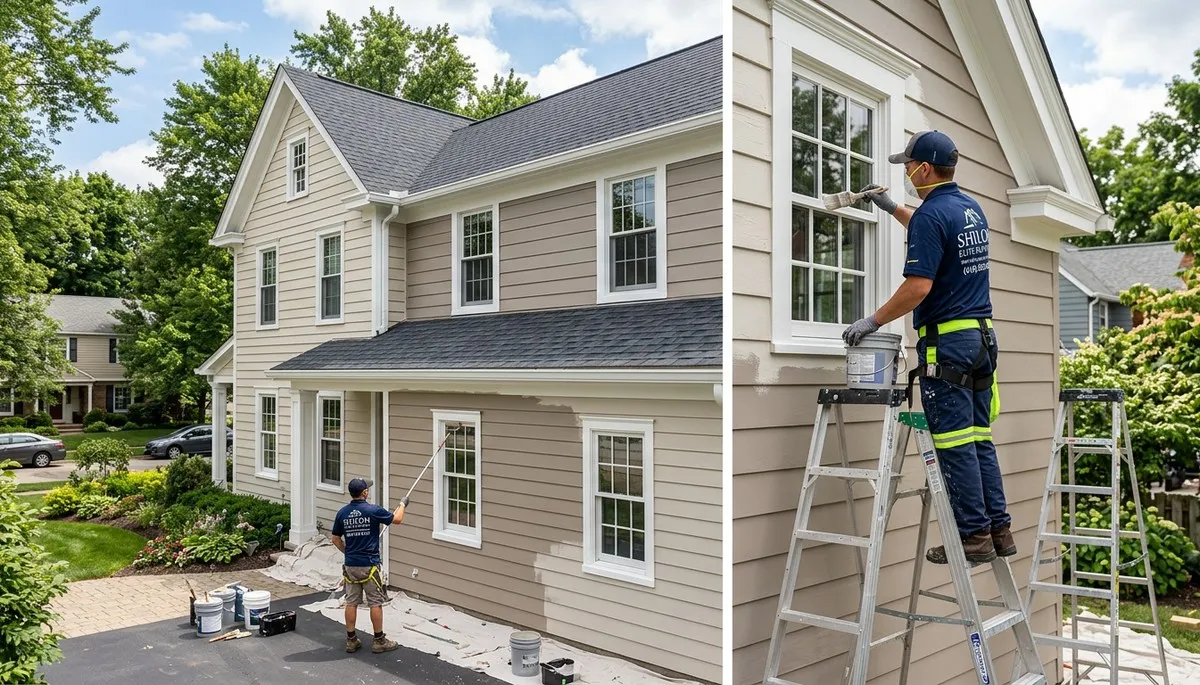 Professional house painters in Dayton OH providing expert home painting services
