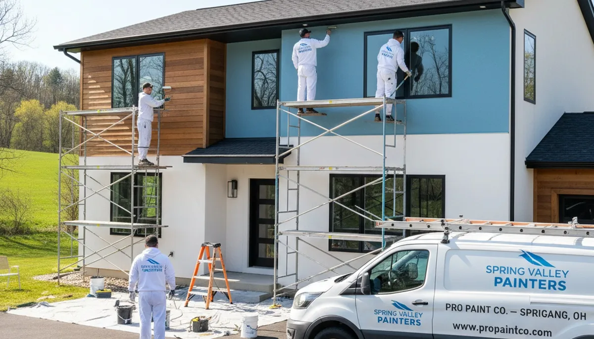 Professional house painting services in Dayton, OH for interior and exterior home improvements