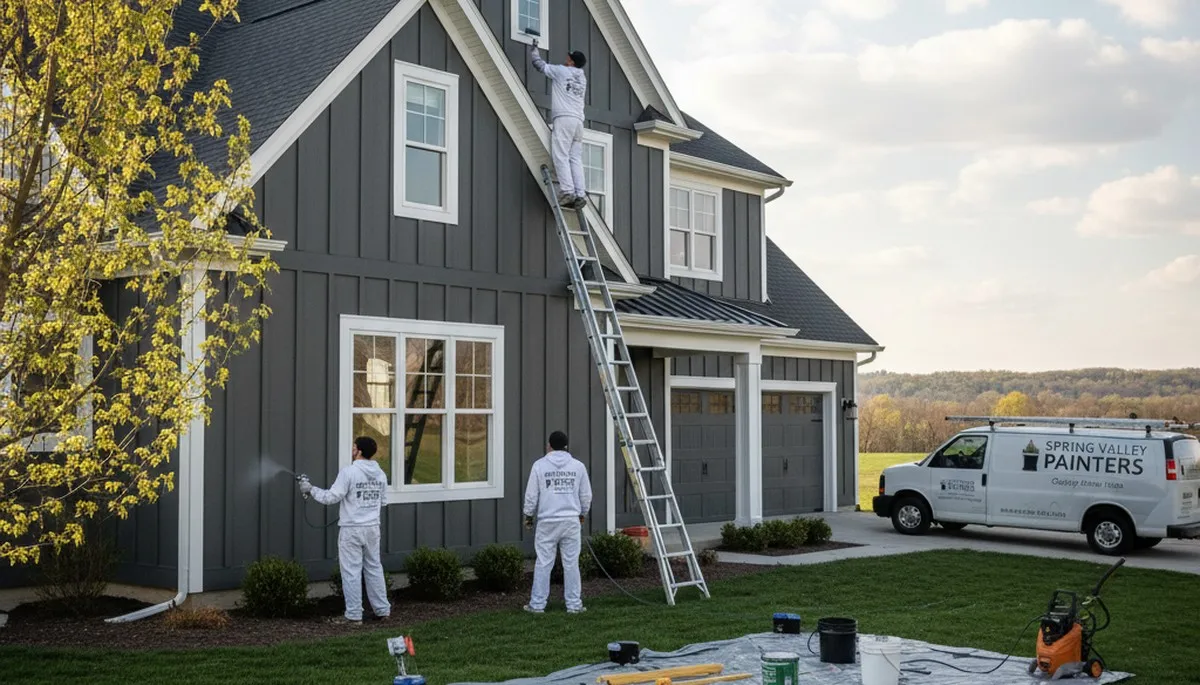 Professional house painting service in Dayton, OH by Painters Dayton, OH