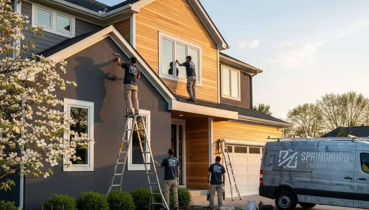 Professional house painting services in Dayton, OH by Painters Dayton OH