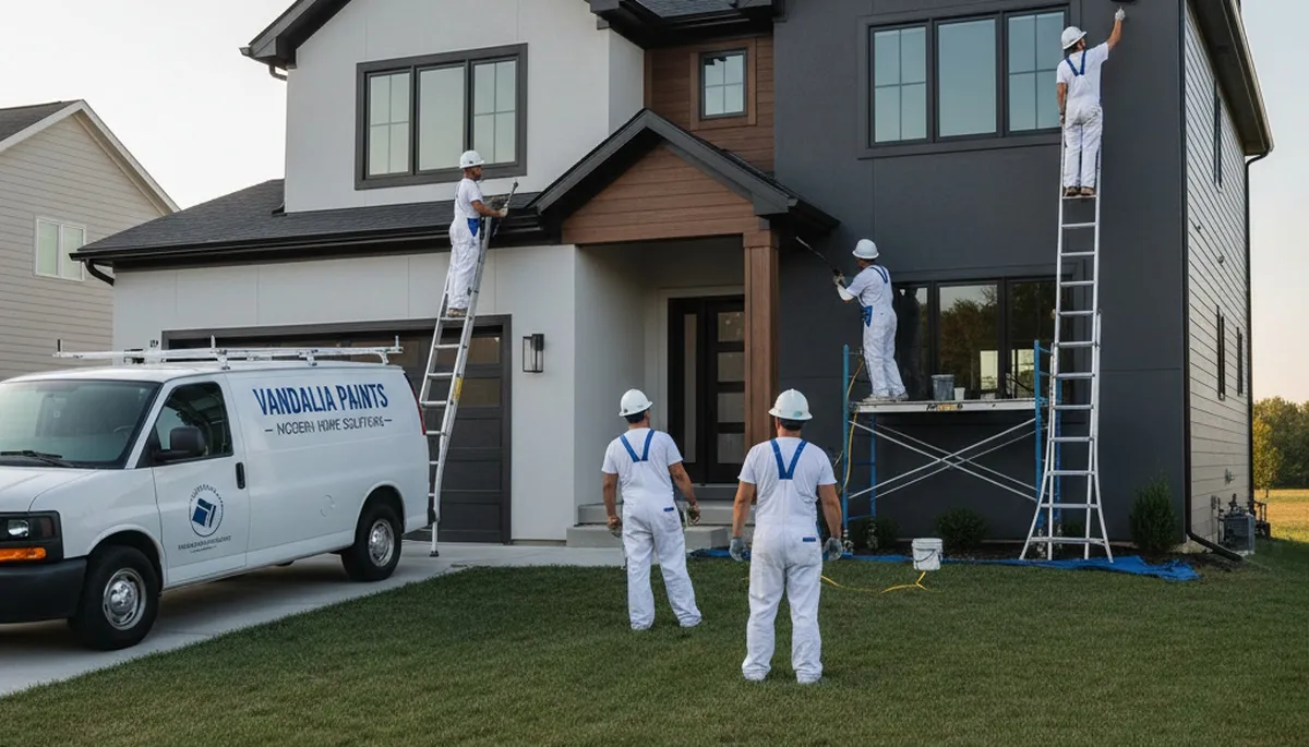 Professional house painters in Dayton OH providing expert exterior and interior painting services