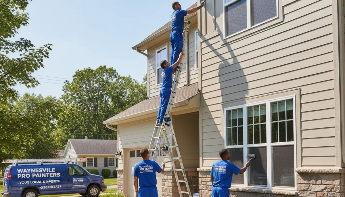 Dayton, OH house painting services by Painters Dayton OH for interior and exterior home painting