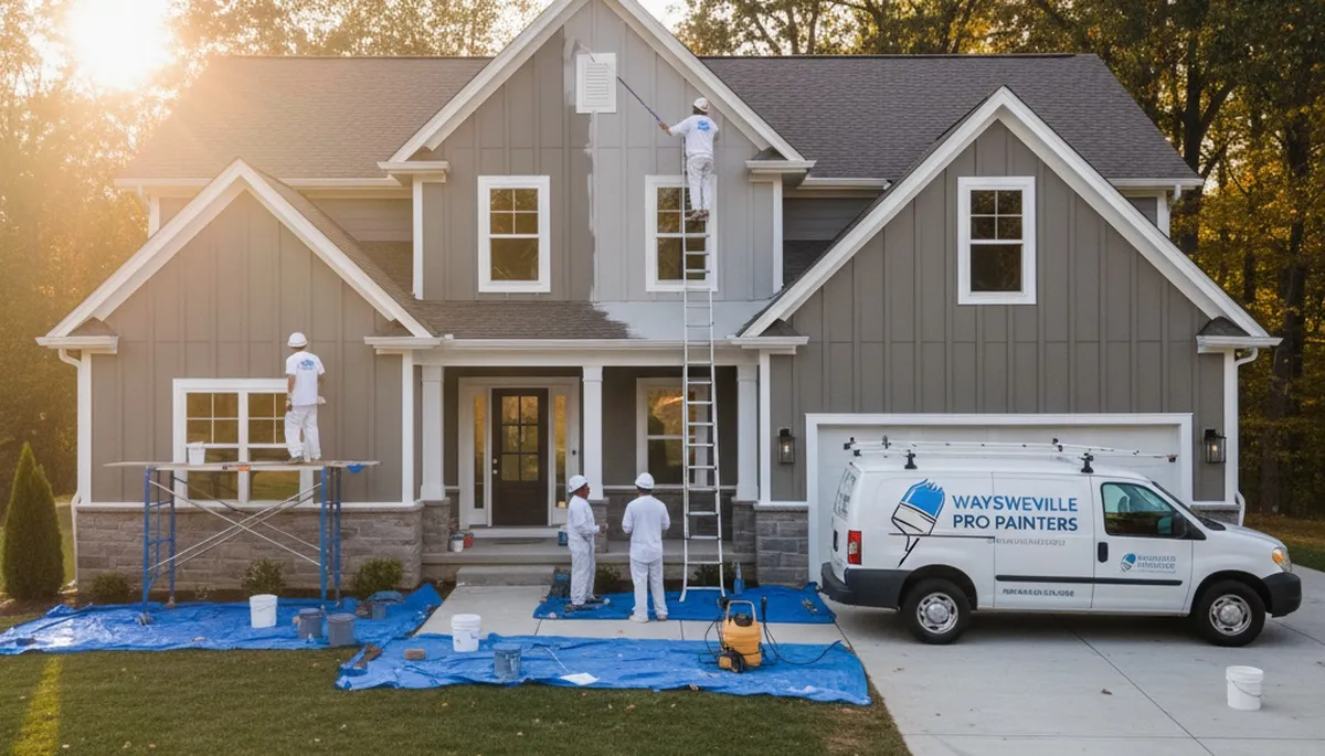 Dayton, OH house painters providing professional interior and exterior painting services